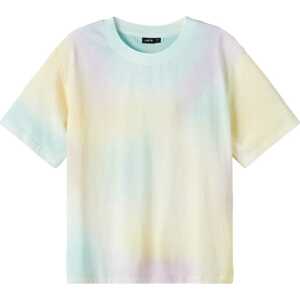 Tričko 'Fulti' LMTD pastelová modrá / pastelově žlutá / pastelová fialová / bílá