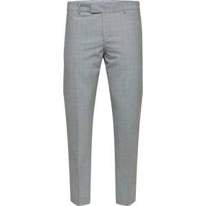 Kalhoty s puky 'ROSS' Selected Homme kámen / tmavě šedá