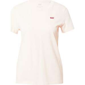 Tričko 'Perfect' Levis pastelově růžová / jasně červená / bílá