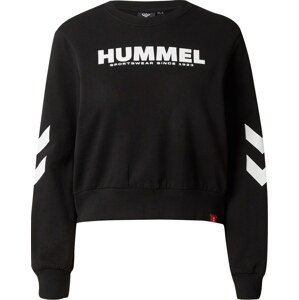 Sportovní mikina Hummel červená / černá / bílá