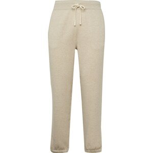 Kalhoty Polo Ralph Lauren béžový melír