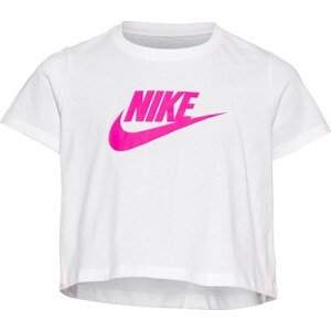 Tričko Nike Sportswear eosin / bílá