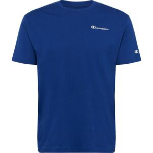 Tričko Champion Authentic Athletic Apparel tmavě modrá / bílá