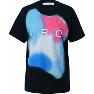 Tričko 'DEGNA' IRO modrá / pastelová modrá / pink / černá