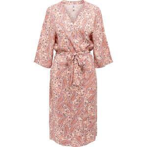 Kimono 'Bora' JDY krémová / oranžová / broskvová / růžová