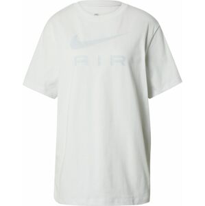 Tričko Nike Sportswear světle šedá / barva bílé vlny