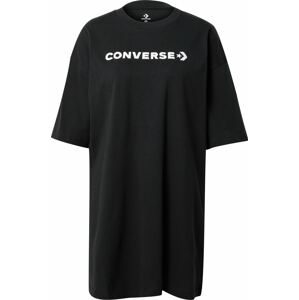 Šaty Converse černá / bílá