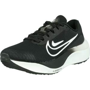 Běžecká obuv 'Zoom Fly 5' Nike černá / bílá
