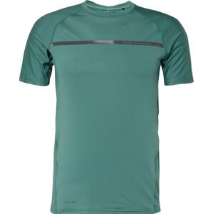 Funkční tričko 'Serzo' ENDURANCE smaragdová / černá