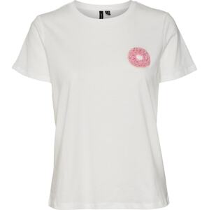 Tričko 'MIAFRANCIS' Vero Moda fialová / světle růžová / červená / bílá