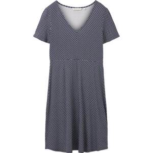 Letní šaty Tom Tailor námořnická modř / světlemodrá / bílá