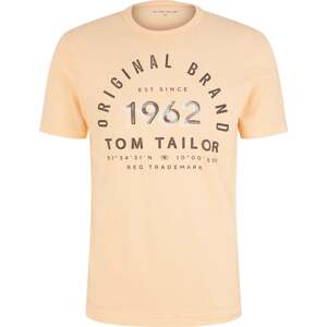 Tričko Tom Tailor noční modrá / broskvová