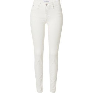 Džíny 'RISE' Calvin Klein Jeans černá / bílá / přírodní bílá