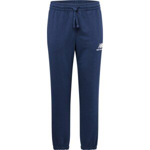 Kalhoty New Balance námořnická modř / bílá