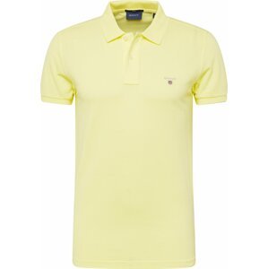 Tričko Gant světle žlutá