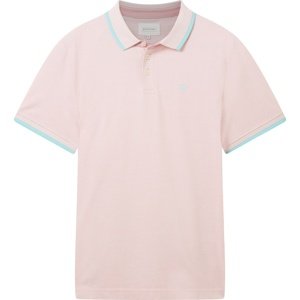 Tričko Tom Tailor světlemodrá / světle růžová / bílá