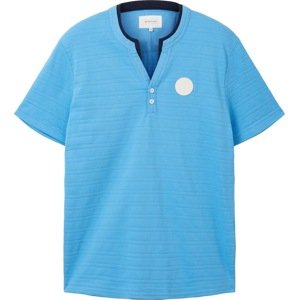 Tričko 'Serafino' Tom Tailor námořnická modř / nebeská modř / offwhite