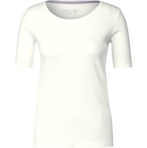 Tričko 'Lena' cecil barva bílé vlny