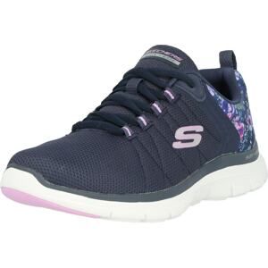 Tenisky Skechers tmavě modrá / fialová / pink / bílá
