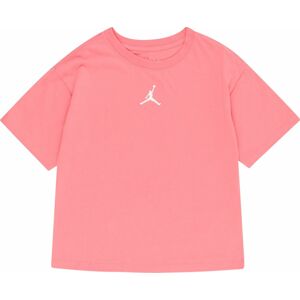 Tričko Jordan korálová / bílá