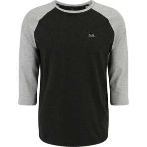 Funkční tričko Oakley antracitová / šedý melír