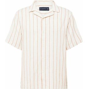 Košile 'NOVELTY' Abercrombie & Fitch béžová / karamelová / offwhite