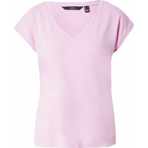 Tričko 'FILLI' Vero Moda světle růžová