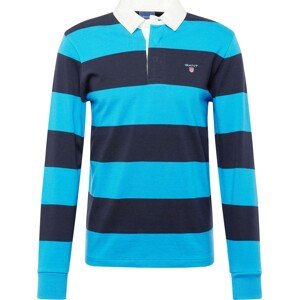 Tričko Gant námořnická modř / azurová / jasně červená / bílá