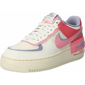 Tenisky 'AF1 SHADOW' Nike Sportswear krémová / světle fialová / pink / světle růžová