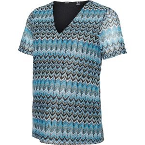 Tričko 'DICTE' Vero Moda Maternity modrá / marine modrá / šedobéžová / bílá
