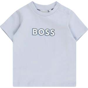 Tričko BOSS Kidswear námořnická modř / nebeská modř / offwhite