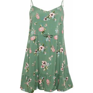 Letní šaty 'EASY' Vero Moda Curve světlemodrá / olivová / tmavě zelená / starorůžová