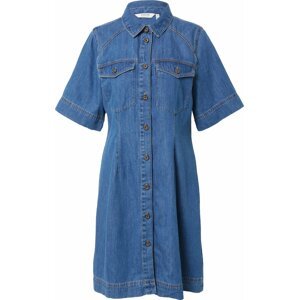 Košilové šaty 'Kolpa' b.Young modrá džínovina