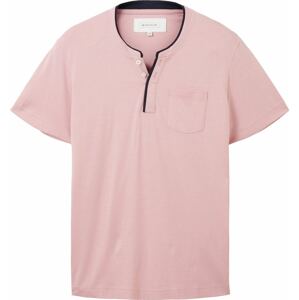Tričko 'Serafino' Tom Tailor marine modrá / světle růžová