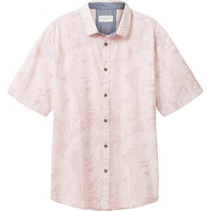 Košile Tom Tailor růžová / pastelově růžová