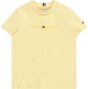 Tričko Tommy Hilfiger žlutá / tmavě žlutá