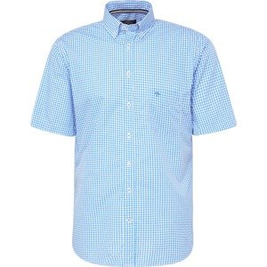 Košile FYNCH-HATTON modrá / kouřově modrá / bílá