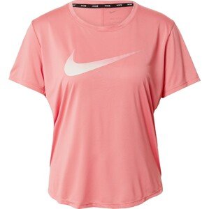 Funkční tričko Nike pink / bílá