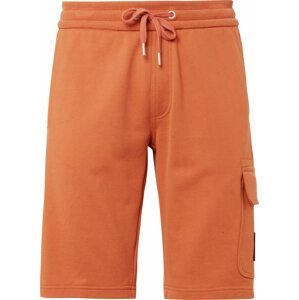 Kalhoty Calvin Klein Jeans oranžová