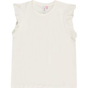 Tričko Vero Moda Girl přírodní bílá