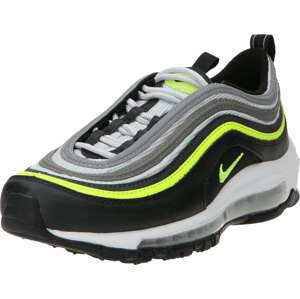 Tenisky 'Air Max 97' Nike Sportswear svítivě žlutá / světle šedá / tmavě šedá / černá