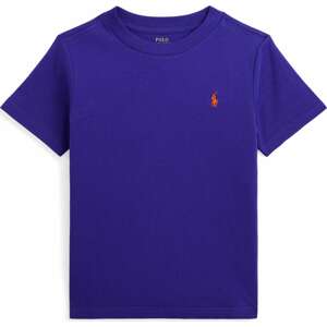 Tričko Polo Ralph Lauren indigo / oranžová