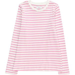 Tričko 'LEXIE' Vero Moda Girl světle růžová / bílá