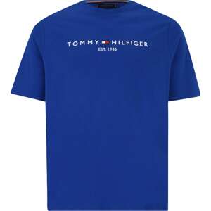 Tričko Tommy Hilfiger Big & Tall modrá / červená / černá / bílá