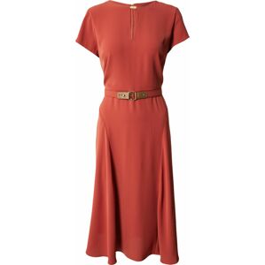 Šaty 'BRYGITKA' Lauren Ralph Lauren rezavě červená