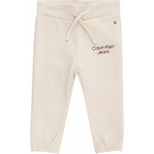 Kalhoty 'Hero' Calvin Klein Jeans krémová / pueblo / černá