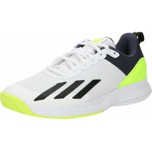 Sportovní boty 'Courtflash Speed'' adidas performance svítivě zelená / černá / bílá