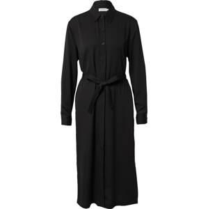 Košilové šaty 'UTILITY' Calvin Klein černá