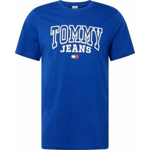 Tričko Tommy Jeans námořnická modř / královská modrá / červená / bílá