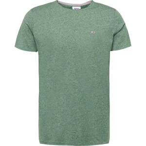 Tričko 'Jaspe' Tommy Jeans námořnická modř / zelený melír / červená / bílá